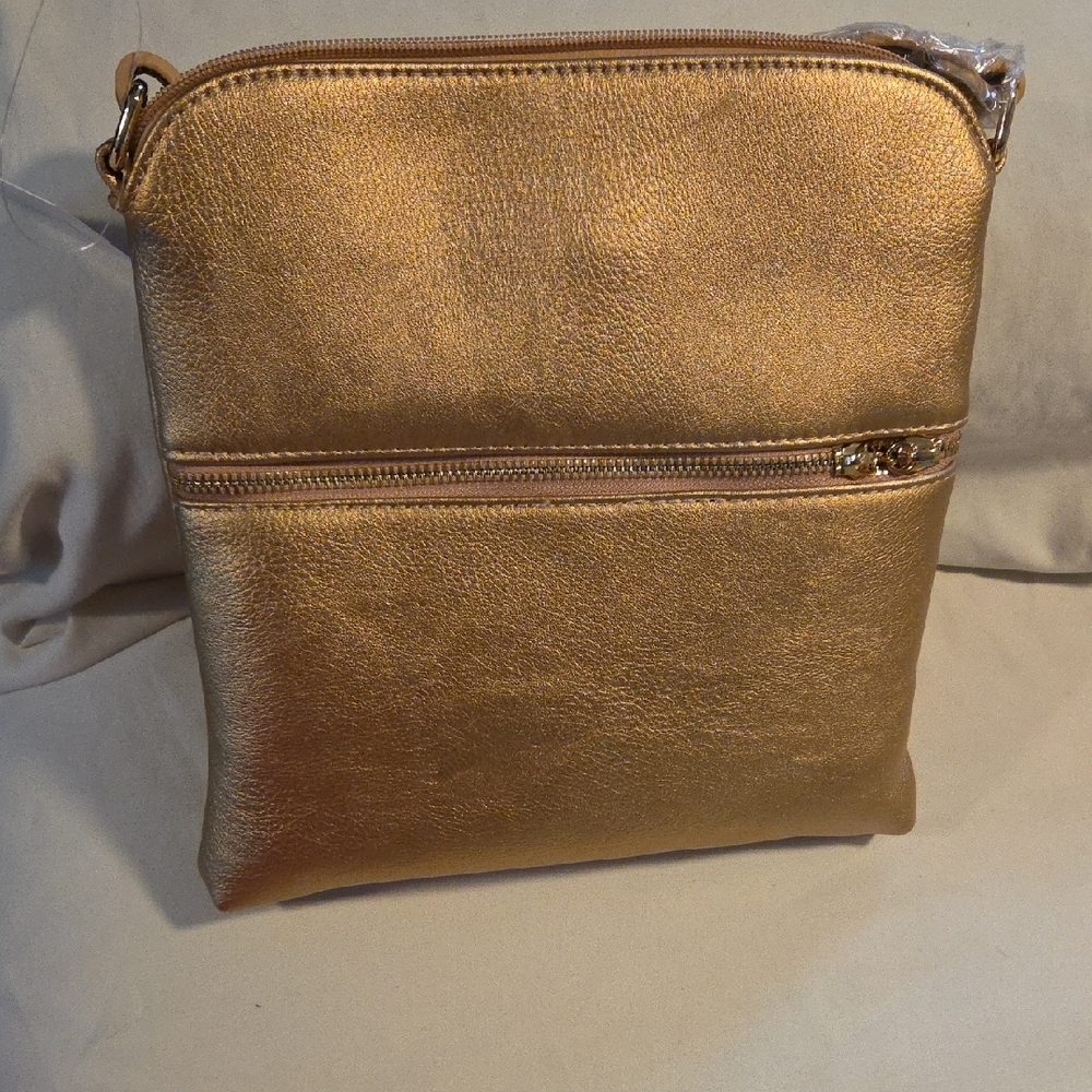 Rose Gold Crossbody Bag